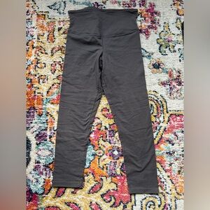 Yummie Tummie Gray High Waisted Compression Leggings size Small